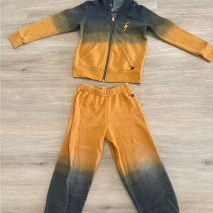 Kids Aviator Nation Hoodie and Jogger Set